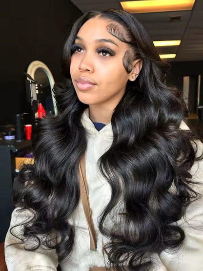 Peluca Body Wave HD Lace Frontal 100% Cabello Humano - Con Ondas Corporales