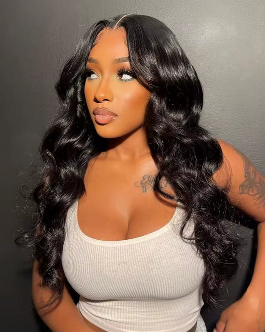 Peluca Body Wave HD Lace Frontal 100% Cabello Humano - Con Ondas Corporales