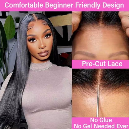 Peluca Lace Frontal Lisa Natural 100% Cabello Humano