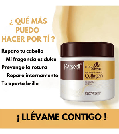 Mascarilla Karseell Collagen – ¡El Tratamiento Viral para un Cabello de Seda!