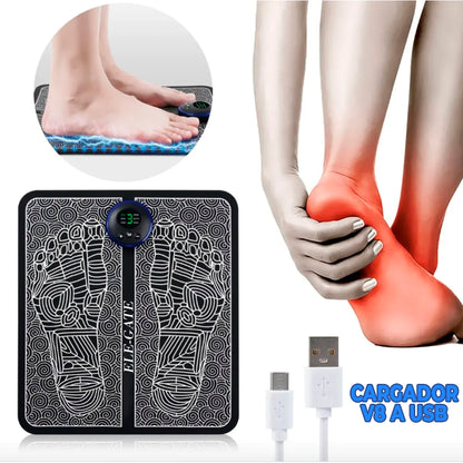Alfombra Masajeadora EMS – Alivio Profundo y Relajación Instantánea para tus Pies