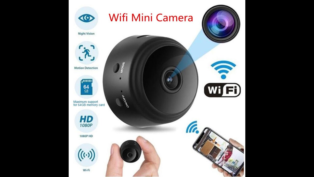 Mini Cámara Espía WiFi – Tu Hogar Bajo Control desde tu Celular