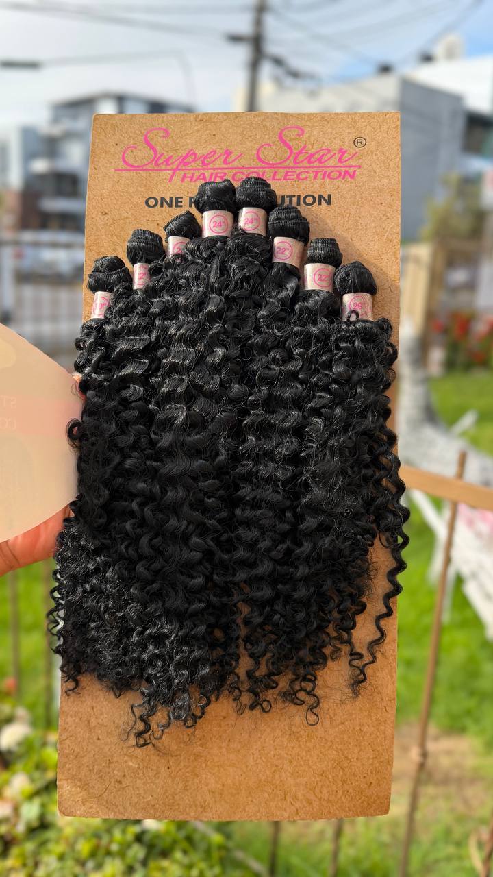 Extensiones Premium de Cabello Brasileño – 24 Pulgadas, 8 Paquetes