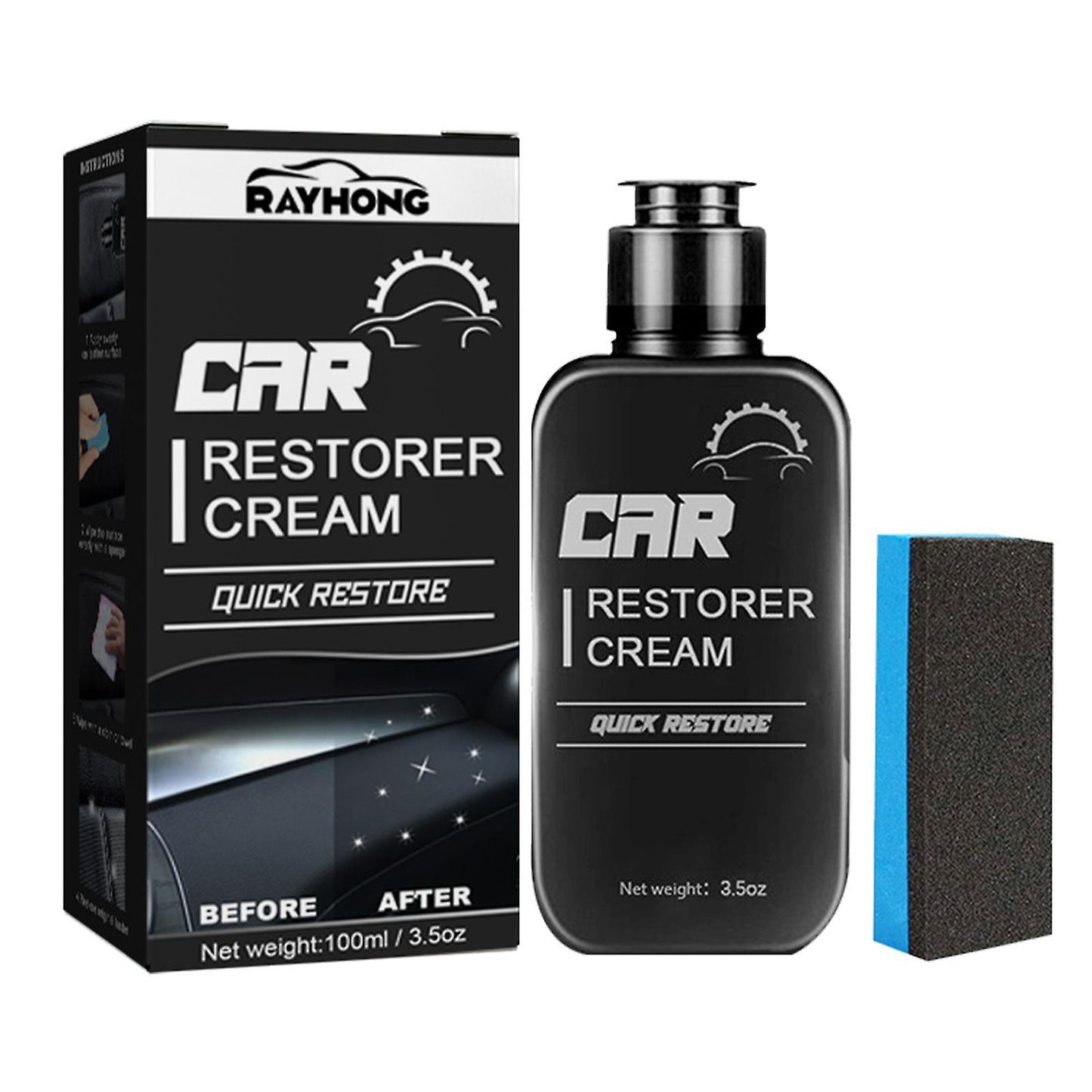 PLASTIC RESTORER - RESTAURADORA DE PLASTICO EN CREMA (100ML)