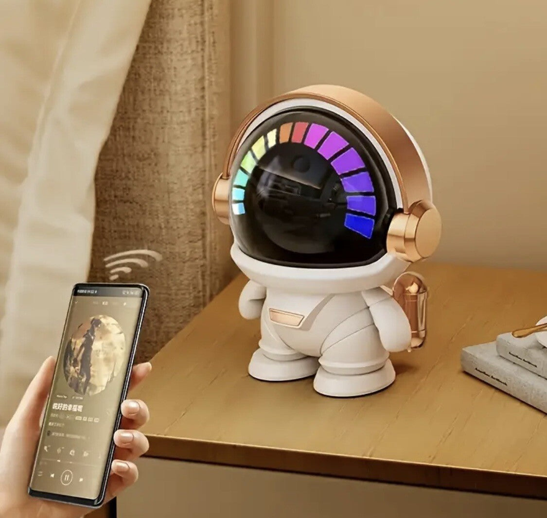 Bocina Astronauta Galáctico Bluetooth - Sonido Envolvente y Estilo Único