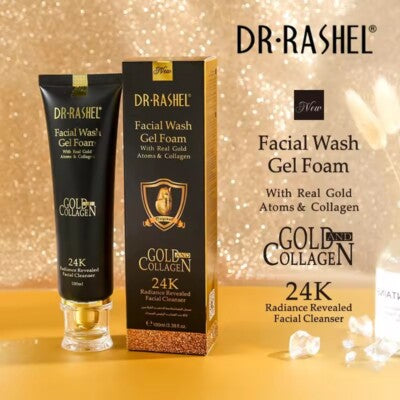 Limpiador Facial Dr. Comely – Oro Real y Colágeno para un Rostro Radiante