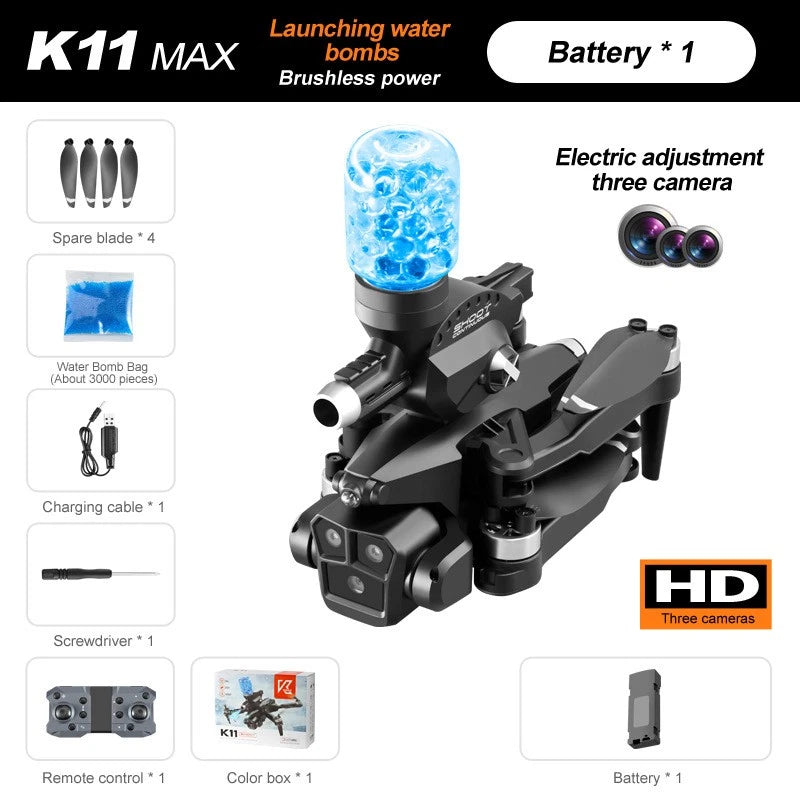 Dron Profesional K11 – ¡Vuelo Inteligente y Fotografía de Alta Definición!