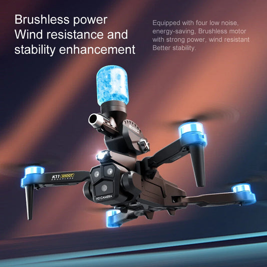 Dron Profesional K11 – ¡Vuelo Inteligente y Fotografía de Alta Definición!